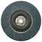 Weiler 7" Tiger Paw Abrasive Flap Disc, Conical (TY29), 40Z, 5/8"-11 UNC 51146 - alternate 2